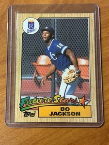 Bo Jackson Rookie 1987 Topps Baseball #170 Kansas City Royals NM-MT Pack Fresh - Bild 1 von 2