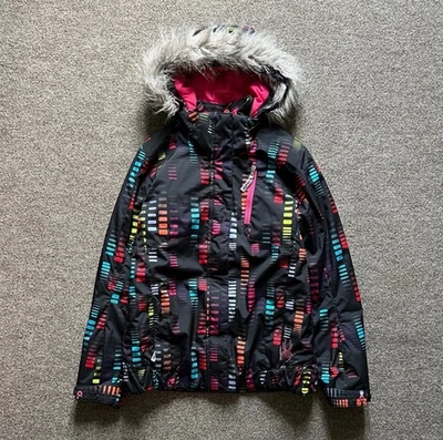 Spyder Niñas 16 Chaqueta de Invierno Impermeable Desmontable Piel Invierno Esquí Snowboard Foto 1 de 4