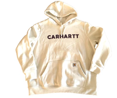 Sudadera con capucha para mujer Carhartt nueva sin etiquetas; Eggshell 2XL Foto 1 de 4
