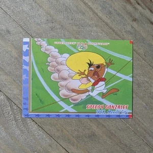 1996 Upper Deck Olympicard Looney Tunes #25 Sprint Bugs Bunny Daffy Duck - Bild 1 von 6