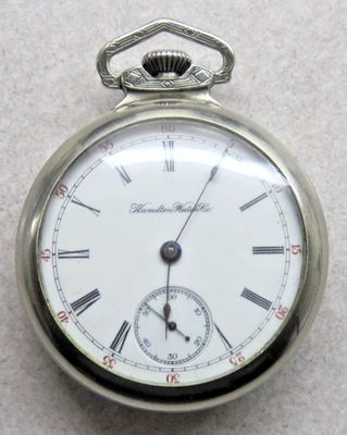 RELOJ HAMILTON VINTAGE 18S MDL 1, GR 930, DE 16J PKT 1894.  4 dígitos s/n. FUNNING Foto 1 de 4