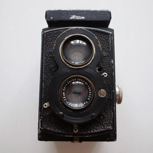 Rolleiflex Film Camera Carl Zeiss Jena Tessar 7.5cm F3.8 Lens in WORKING cond - Picture 1 of 19