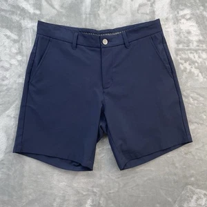 Primo Herrenshorts Größe 32 x 7 Performance sportlich Chino Golf Stretch Flex marineblau - Bild 1 von 11