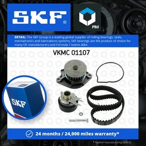 Timing Belt & Water Pump Kit fits SEAT CORDOBA 6K 1.0 96 to 02 AUC Set SKF New - Picture 1 of 3