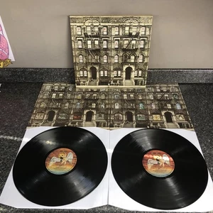 2 LP VINYL LED ZEPPELIN PHYSICAL GRAFFITI SSK 89400 UK 1ST PRESS 1975 EX/EX - Picture 1 of 19