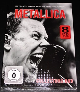 Metallica: Collector's Box 2 DVD + 6 CD Box Set 2025 Rockin' Bear RBR 83266 NEW - Picture 1 of 2