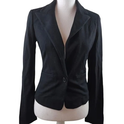 Chaqueta Blazer Victoria's Secret Negra Corte Encaje En 2 Nueva Con Etiquetas Foto 1 de 4