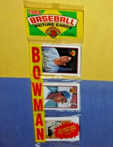 1989 Bowman Rack Pack JOSE CANSECO On Front Oakland A's #201 - Picture 1 of 2