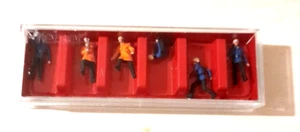 1/87 Firemen Team - Preiser - Ref. #14201 - in original box - HO scale - Foto 1 di 2
