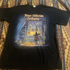 Trans-Siberian Orchestra 2013-2014 World Tour T-Shirt m Christmas metal rock - Picture 1 of 7