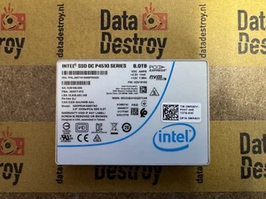 Dell 0WR60Y WR60Y Intel DC P4510 8TB U.2 NVMe SSD - Bild 1 von 2