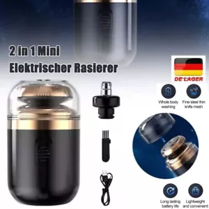Intimrasierer Mann Rasierer Herren Elektrisch,Wasserdicht Body Shaver men - Bild 1 von 22