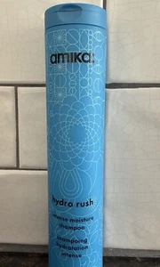 Amika Hydro Rush Intense Moisture Shampoo 9.2 oz Hydration New - Picture 1 of 2