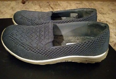 Espuma viscoelástica Skechers (AZUL) ajuste relajado aire fresco damas talla 7,5 $35 Foto 1 de 4