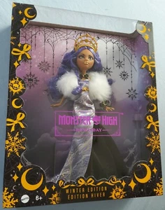 1x Monster High Howliday Puppe Clawdeen Wolf Doll Winter Edition HNF97 OVP - Bild 1 von 6