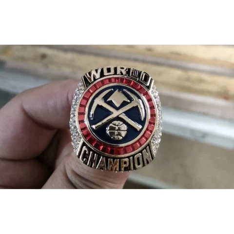 2023 Denver Nugget Basketball World Champion NBA Finals Jokic Championship Ring Cover