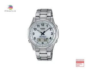 CASIO Watch LINEAGE Radio Solar LCW-M100TSE-7AJF Silver - Picture 1 of 1