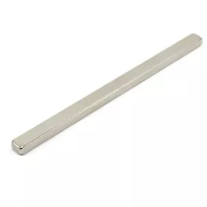 Imán de neodimio N42 para bricolaje, aficiones, oficina y hogar - 130 mm x 8 mm x 5 mm de grosor - Imagen 1 de 1