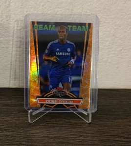 2021-22 Topps UEFA Stadium Club Chrome Orange Beam Team Didier Drogba /25 - Bild 1 von 2