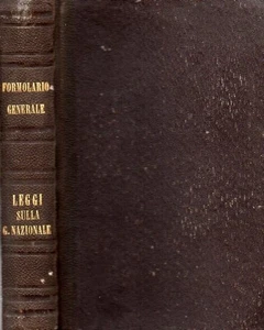 FORMOLARIO GENERALE DEGLI ATTI DI PROC.CIVILE LEGGI SULLA G.NAZIONALE 1866 KA236 - Picture 1 of 1