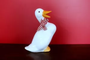Vintage Ceramic, Pottery white duck 21 x 12 cm - Picture 1 of 7