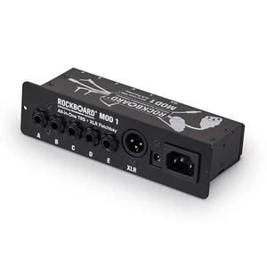 Rockboard MOD1 v2 TRS XLR Pedalboard Patchbay (New V2 w/ detachable front plate) - Picture 1 of 7