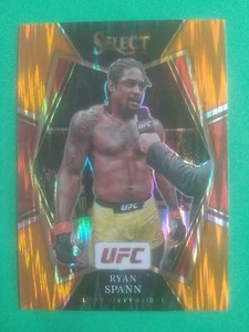 2022 Panini Select UFC Ryan Span Orange Flash Premier Level Prizm #174 - Foto 1 di 2