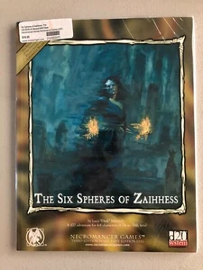 The Six Spheres of Zaihhess D20 Adventure Module D&D Necromancer Games - New - Picture 1 of 1