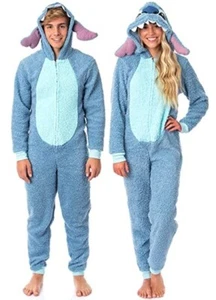 Official Disney Lilo & Stitch Romper Lounger Union Suit Onesie0 Kigurumi Costume - Picture 1 of 5