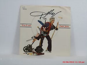 DOLLY PARTON-(45 W/PIC. SLV.)- PROM0 - 9 TO 5 (STEREO) / 9 TO 5 (MONO)-RCA- 1980 - Picture 1 of 4