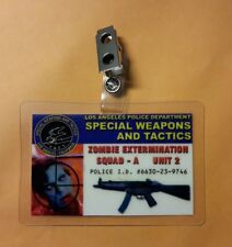 Dawn of the Dead ID Badge-Los Angeles Zombie Extermination Squad cosplay costume