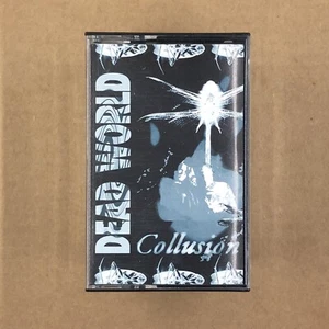 DEAD WORLD Cassette Tape COLLUSION 90s Death Metal Industrial RELAPSE RECORDS - Imagen 1 de 6