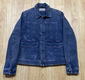 John Galliano Jeansjacke Medium Größe 34/48 Taschen Knöpfe leicht distressed - Bild 1 von 24