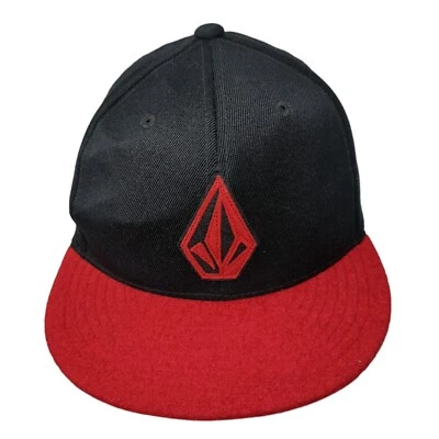 Volcom Youth Fitted Hat Multicolor One Size Flexfit Embroidered Vented Holes - Image 1 of 4