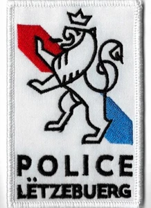 LUXEMBURG Polizei Abzeichen Lëtzebuerg Police Patch LUXEMBOURG Polizeiabzeichen - Bild 1 von 1