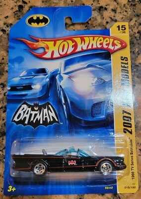 Hot Wheels 2007 New Models 1966 TV Series Batmobile!! - Image 1 of 2