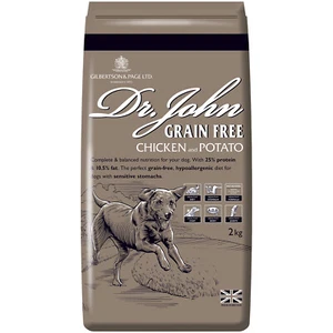 Dr John Hypoallergenic Grain-Free Dry Dog Food 2kg Chicken & Potato - Picture 1 of 6