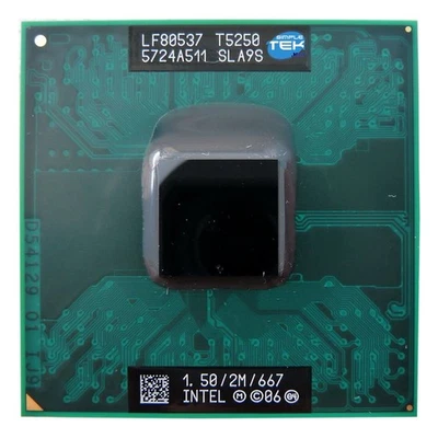 INTEL PENTIUM T5500 SL9SH PROCESSORE NOTEBOOK LAPTOP PGA478 CPU 2C/2T 1,66GHZ - Immagine 1 di 4