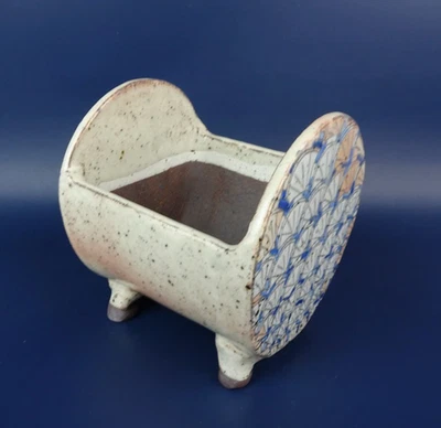 Japanese Bonsai Pot Tokoname KATAOKA MITSUE NEW - Image 1 of 4