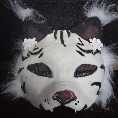 Therian mask handmade. Unique. In One Copy! Quadrobics - Image 1 of 4