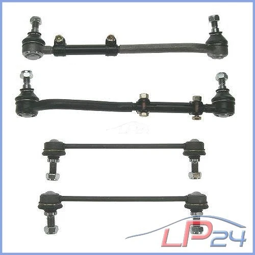 2x BILLETTE+ 2x BILLETTE DE DIRECTION AVANT GAUCHE +DROIT POUR OPEL OMEGA A - Photo 1/1