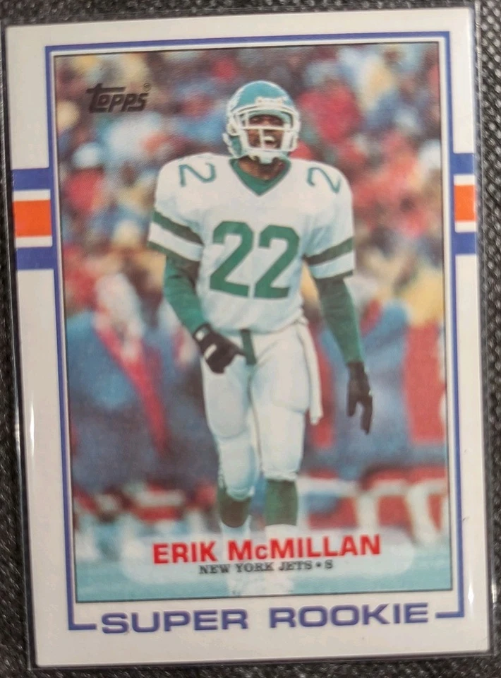 1989 Topps - Erik McMillan #223 (RC) - Image 1 of 2
