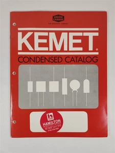 Union Carbide Kemet Condensed Catalog 1970 PB Capacitors - Picture 1 of 5