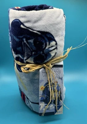 2011 Star Wars Pottery Barn Kids мини размер пляж полотенце совершенно новые ярлыки 25 X 50» - Изображение 1 из 4