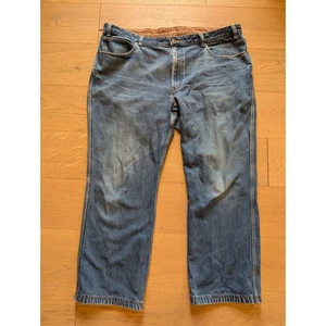 Duluth Trading Co. Denim Ballroom Jeans Relaxed Fit Carpenter Style 46x32 - Bild 1 von 7