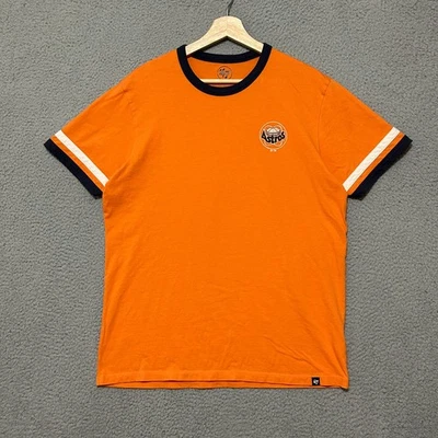 '47 Houston Astros T-shirt Men Medium Orange Throwback Short Sleeve MLB Baseball - Image 1 of 4