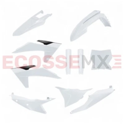 KIT DE PROTECTORES DE HORQUILLA BLANCO 2023-2024 KTM SXF350 SXF450 POLISPORT Foto 1 de 3