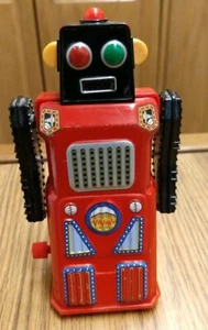 Vintage Masudaya Auziehbar Sonic Roboter, 1997, 5 ", Schön! Werke - Picture 1 of 7