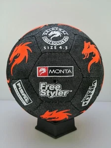 Monta Black Freestyle Fußball Größe 4,5 Streetball - Bild 1 von 10