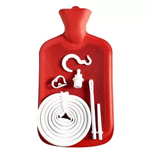 Enema Bag Kit Rubber Anal Douche Vaginal Douche Enema Cleaner for Women’s or ... - Picture 1 of 7